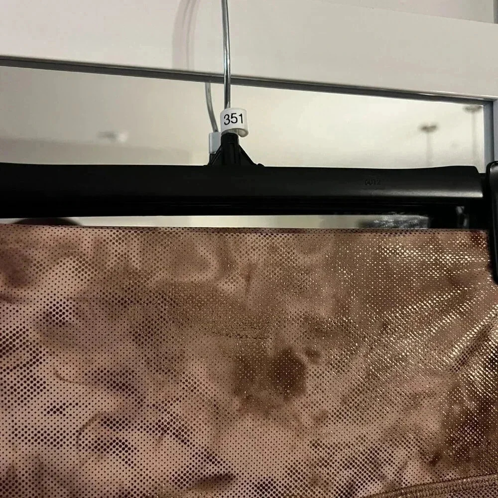 351 Lululemon High Waisted Leggings Size 8 Color Brown Tan - Picture 4 of 6